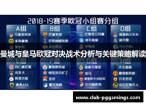 曼城与皇马欧冠对决战术分析与关键策略解读