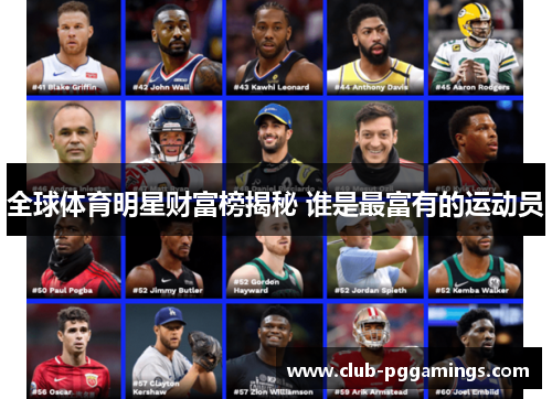 全球体育明星财富榜揭秘 谁是最富有的运动员