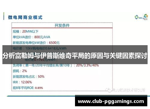 分析富勒姆与伊普斯维奇平局的原因与关键因素探讨